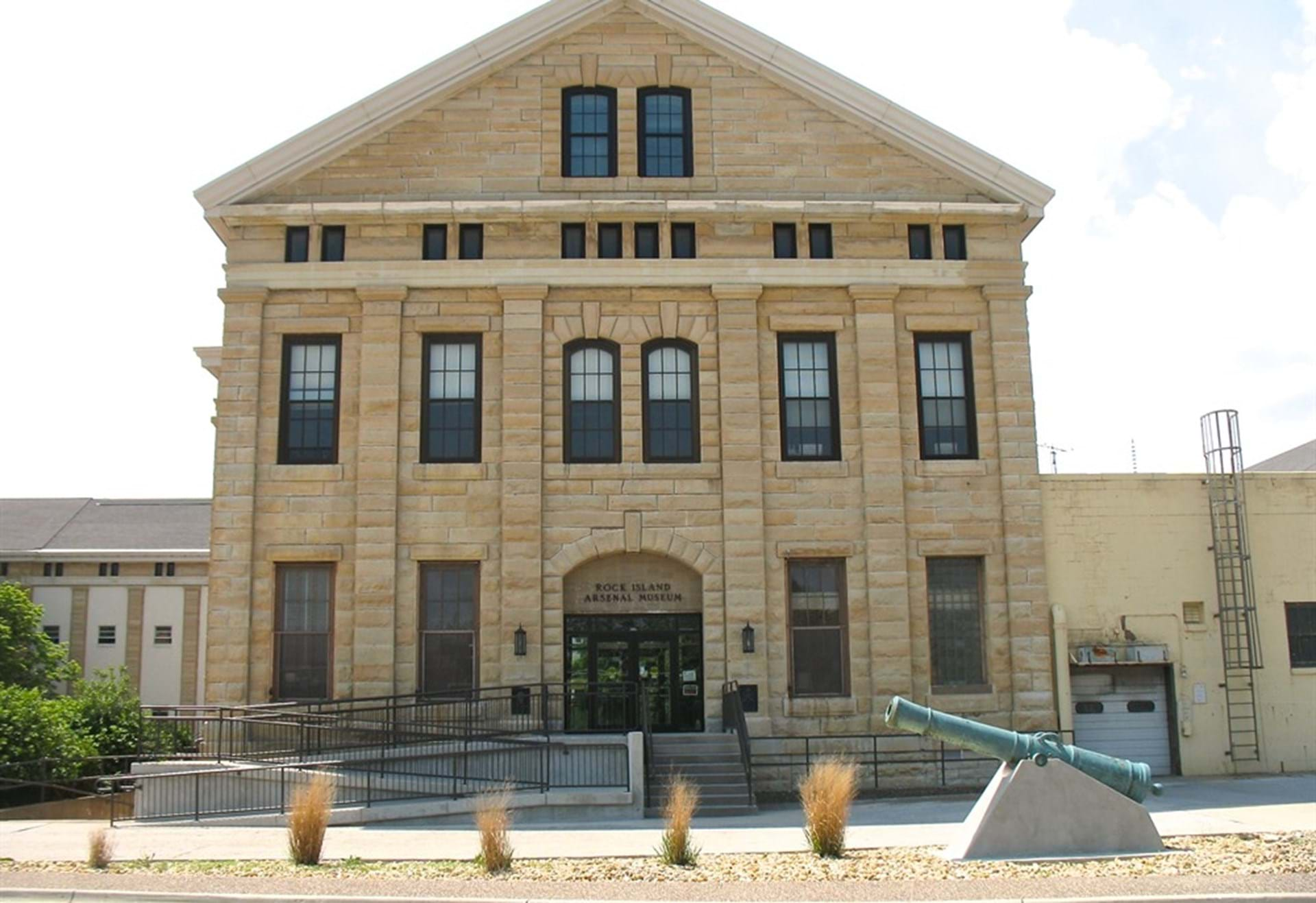 The Rock Island Arsenal Museum is located in Building 60, along North Avenue.