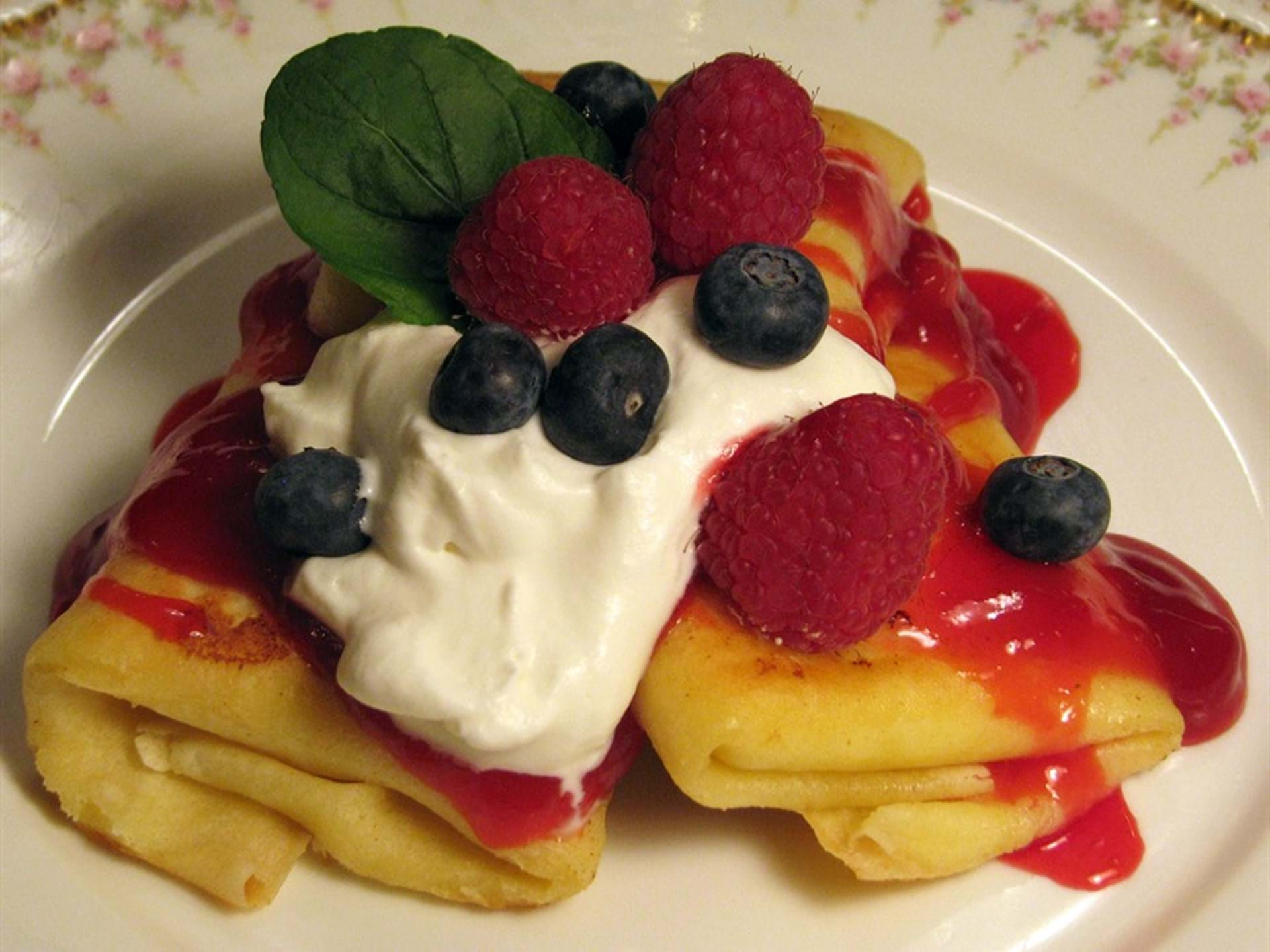 Breakfast Blintzes