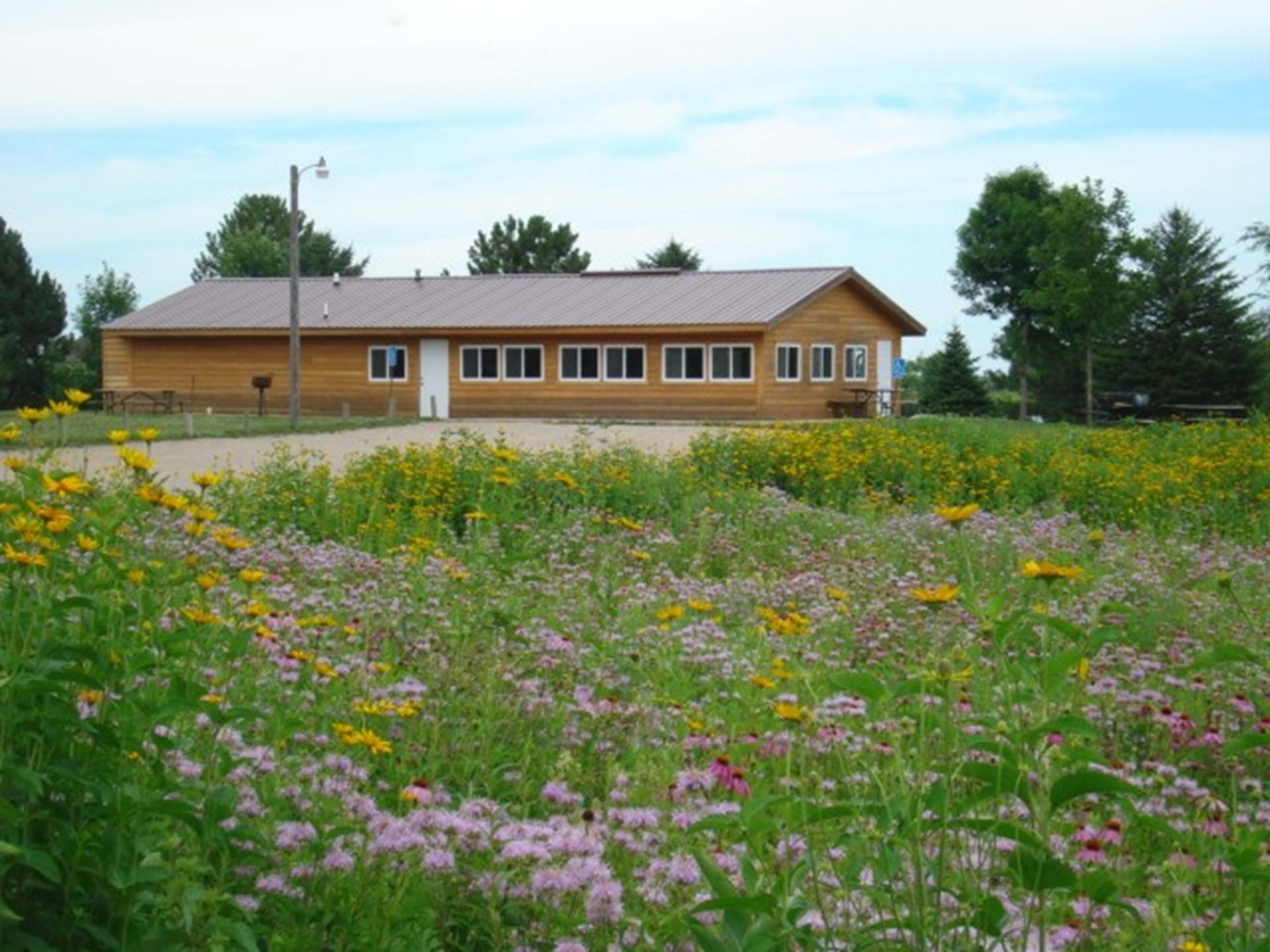 Shelter House with Showers and Bathrooms