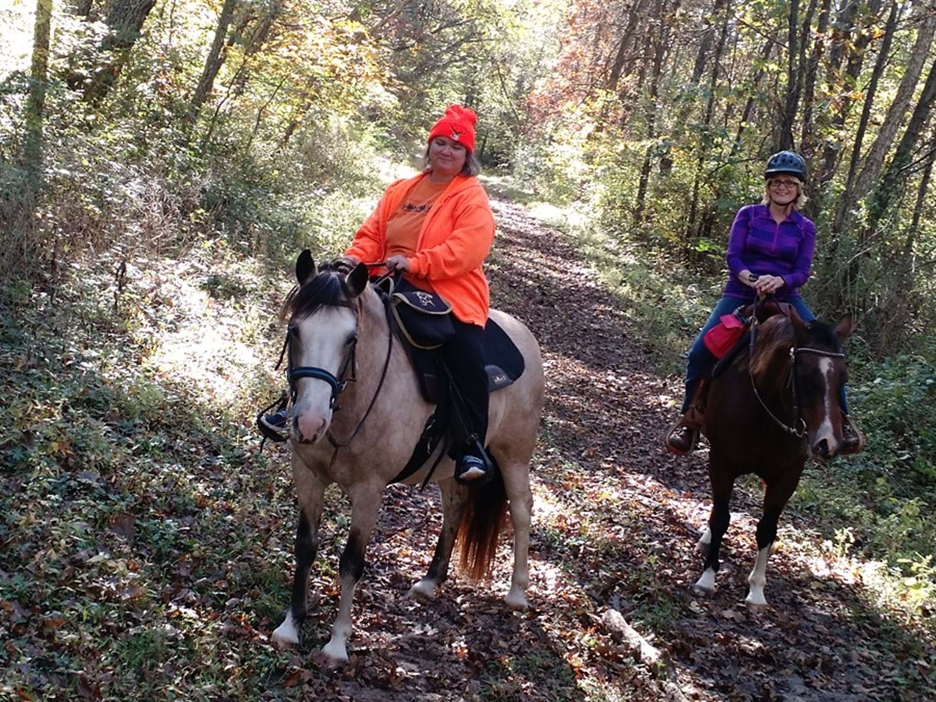 Over 12 miles of trails, equestrian friendly