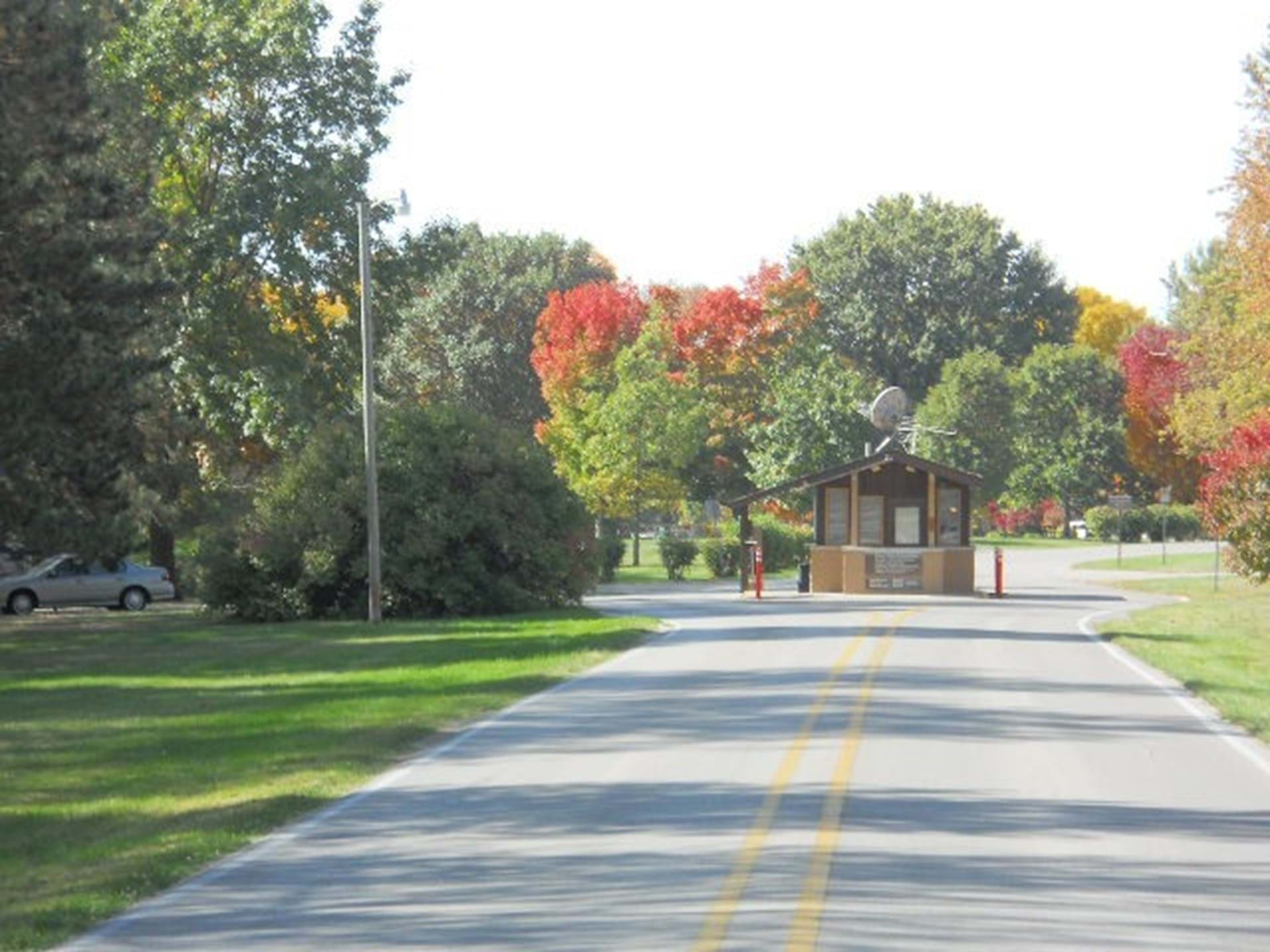 Sugar Bottom Campground Entrance Station