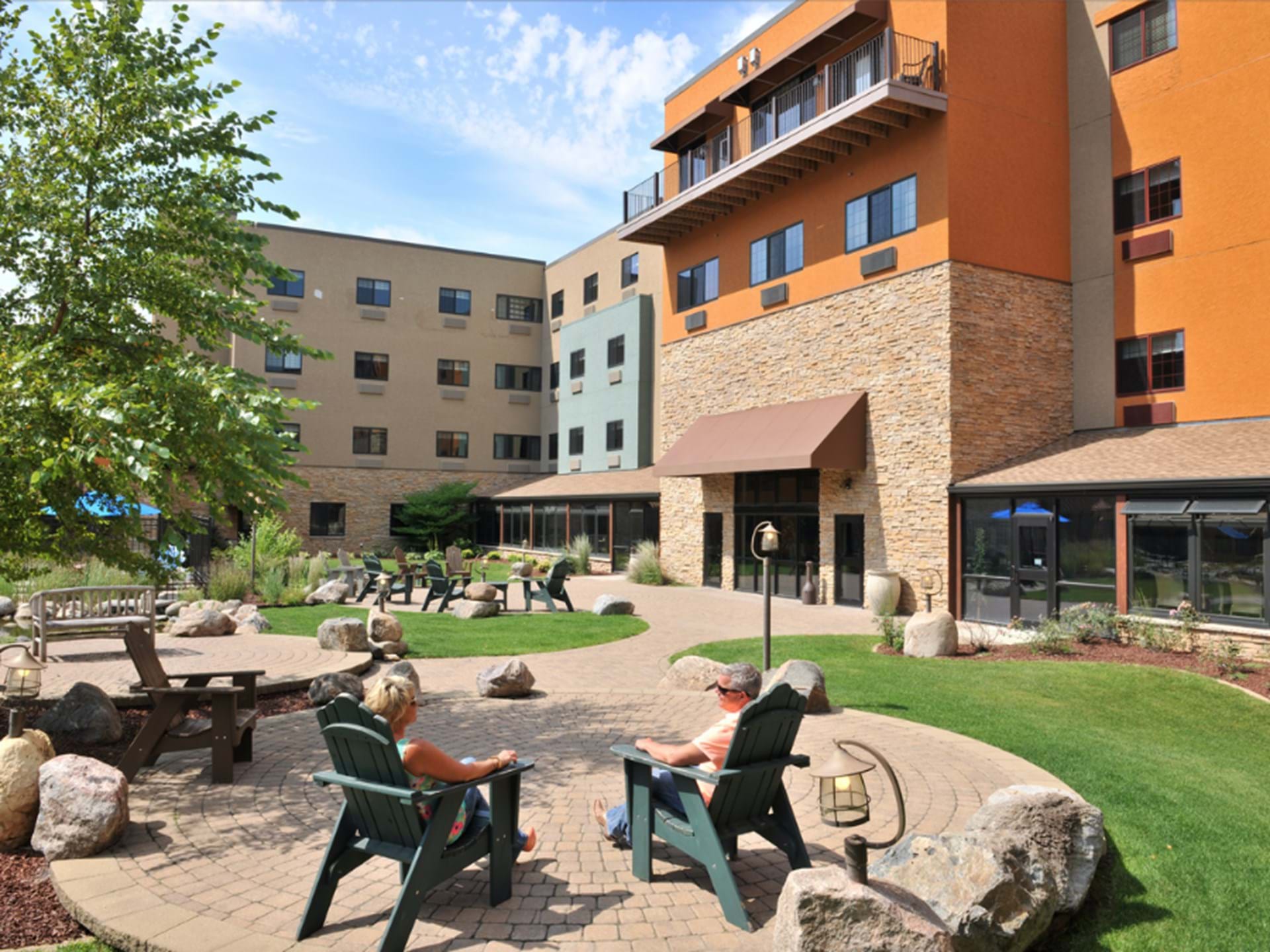 Exterior Courtyard