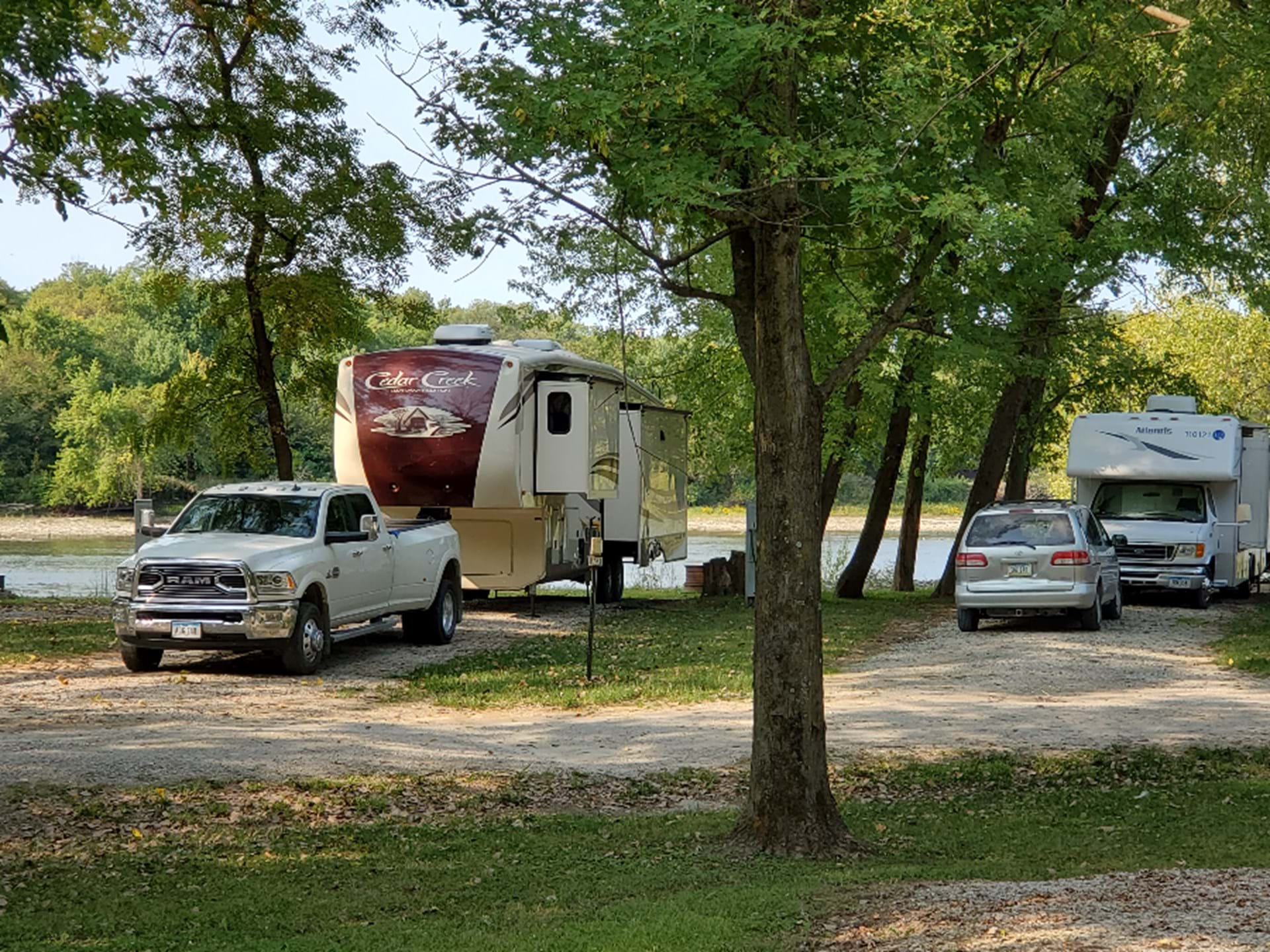 Bentonsport camping