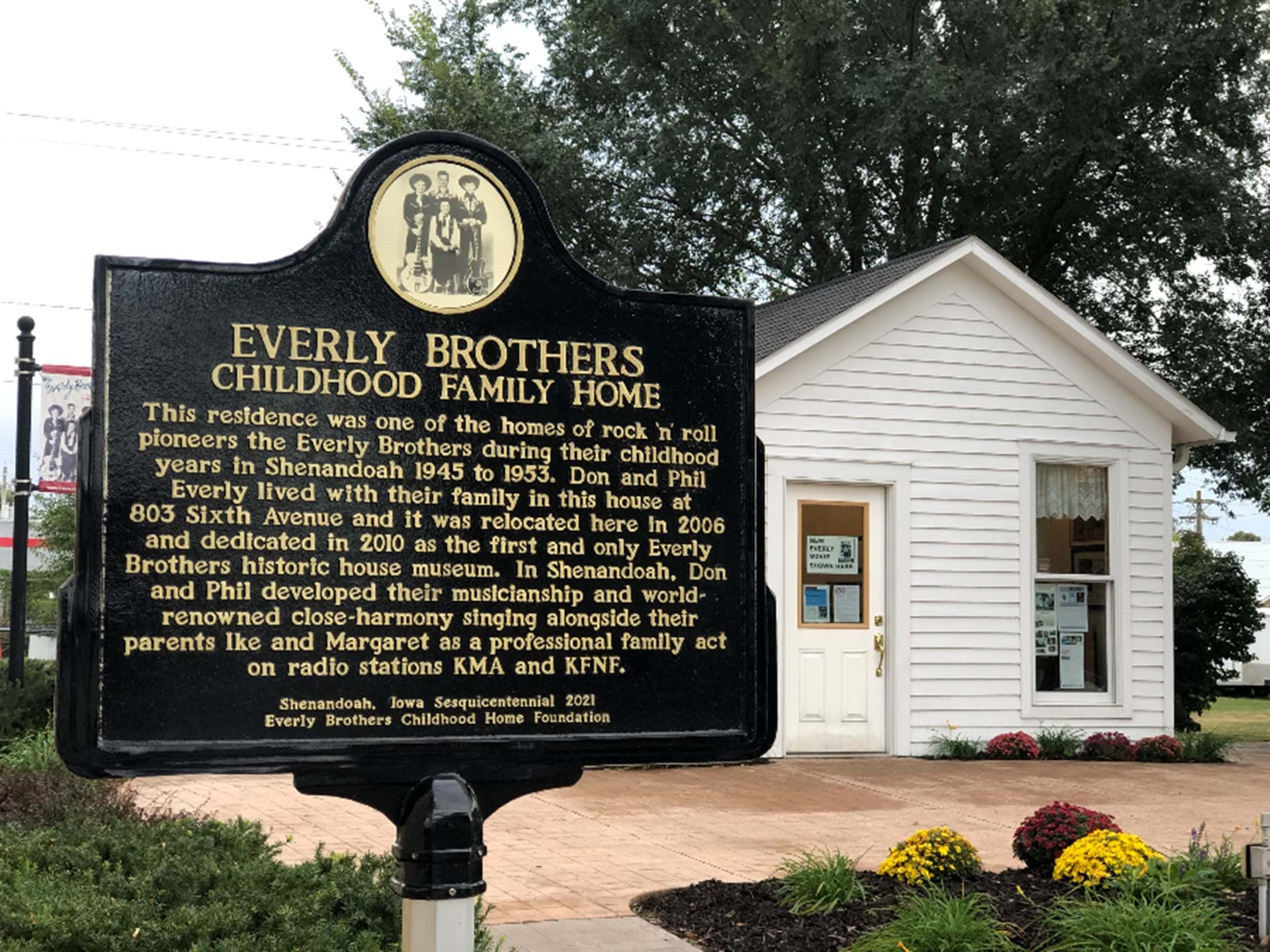 Everly Brothers Childhood Home Shenandoah, Iowa Travel Iowa