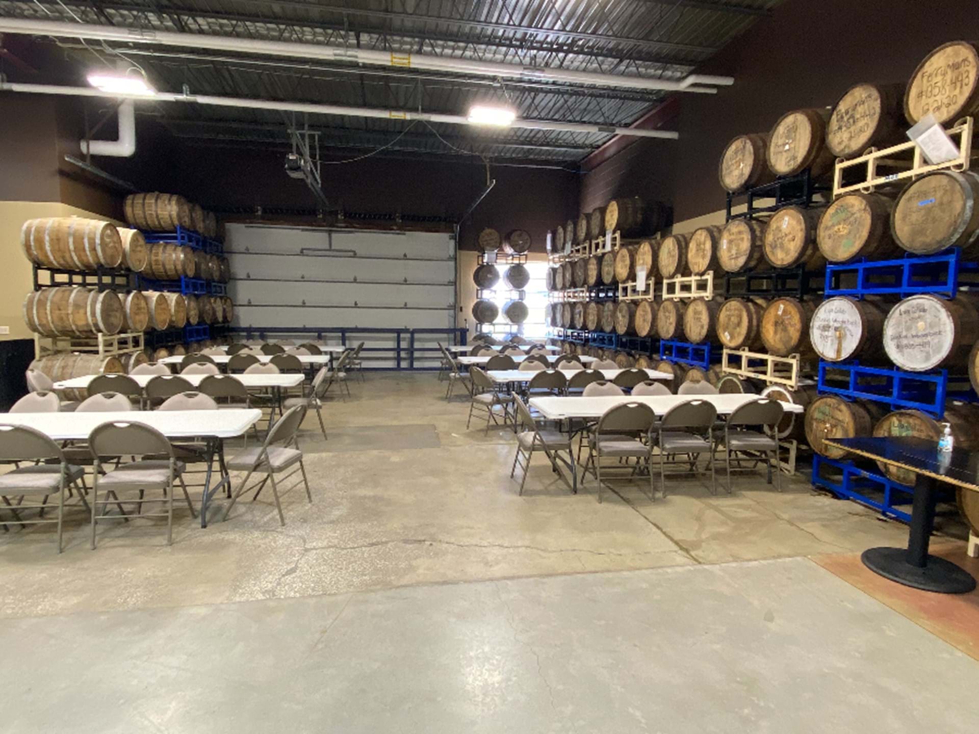 Our Barrel Room is available for private events!