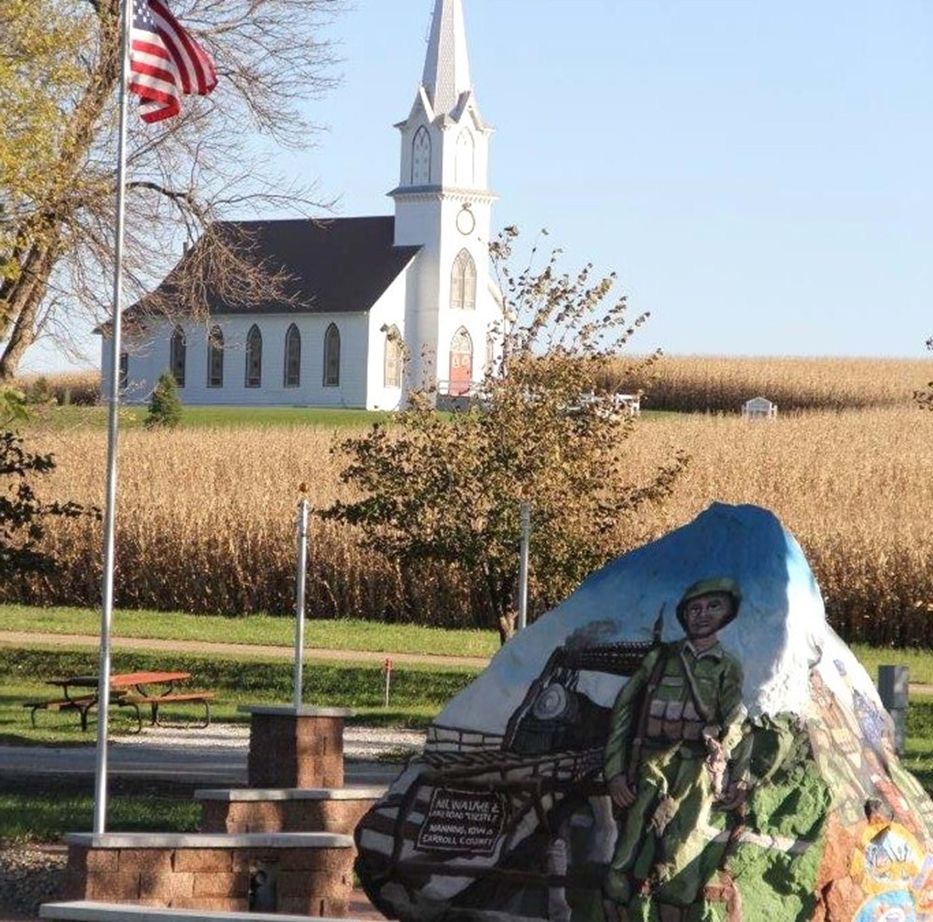 Freedom Rock and Church