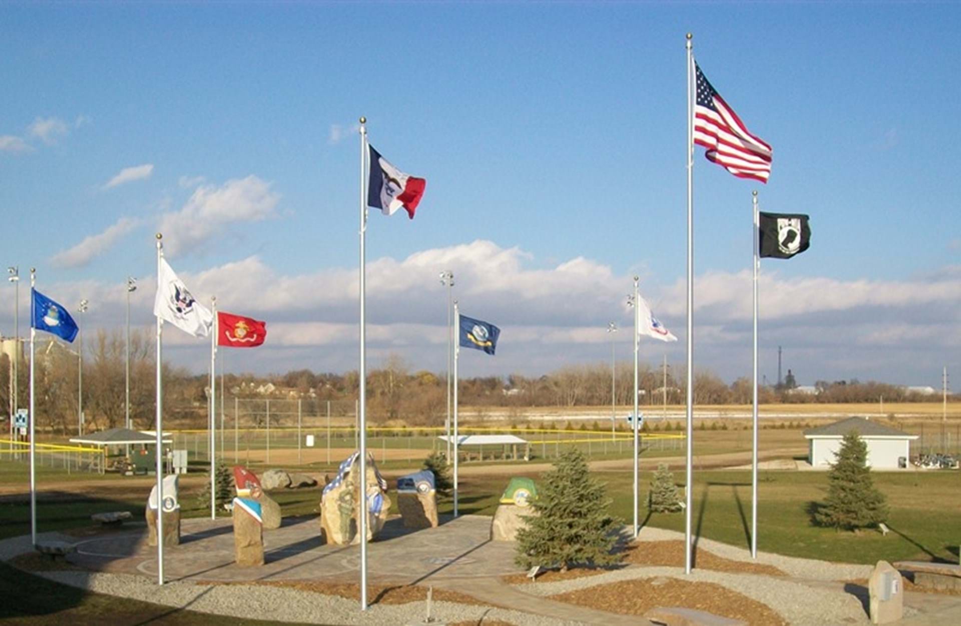 Dickinson County Freedom Rock & Veterans Memorial | Lake Park, Iowa ...