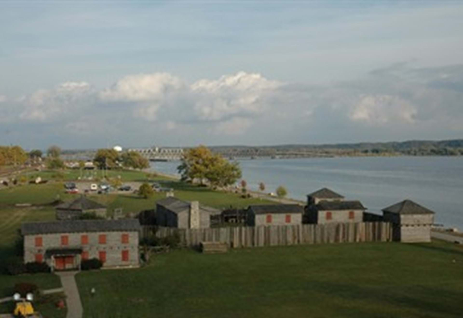 Old Fort Madison Aerial View