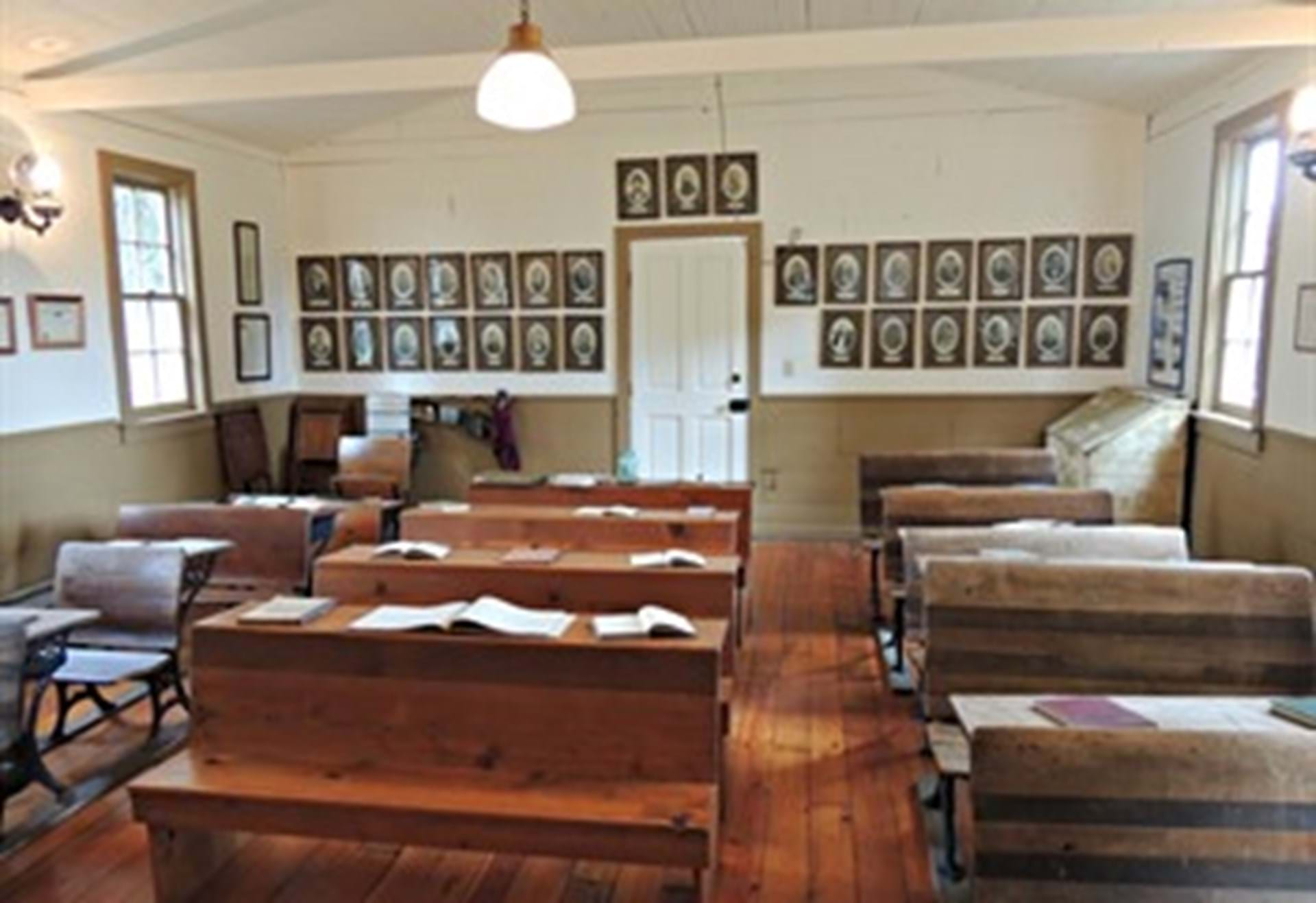 Sheldall Schoolhouse Interior