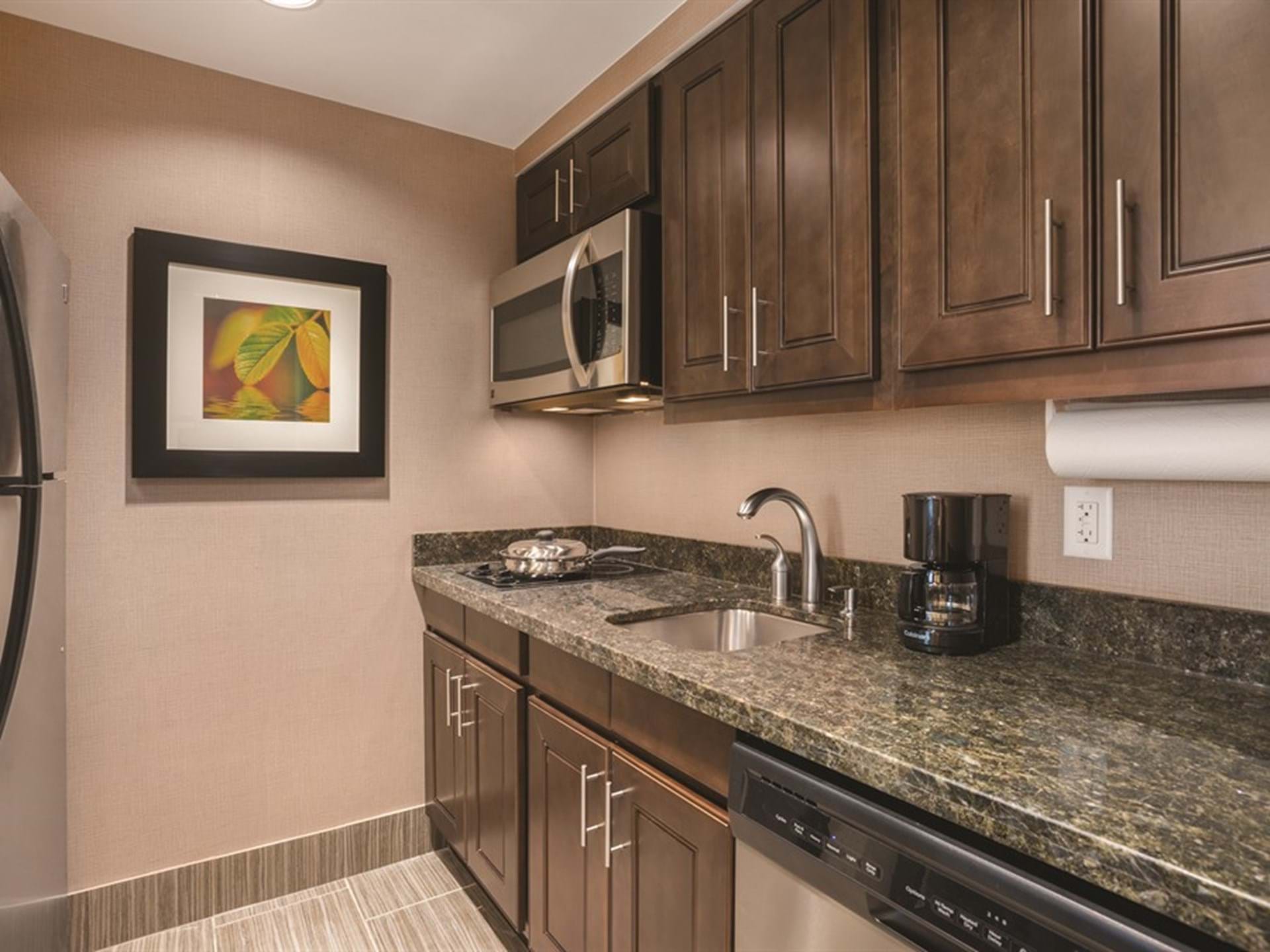3. Fully equipped kitchen in every suite