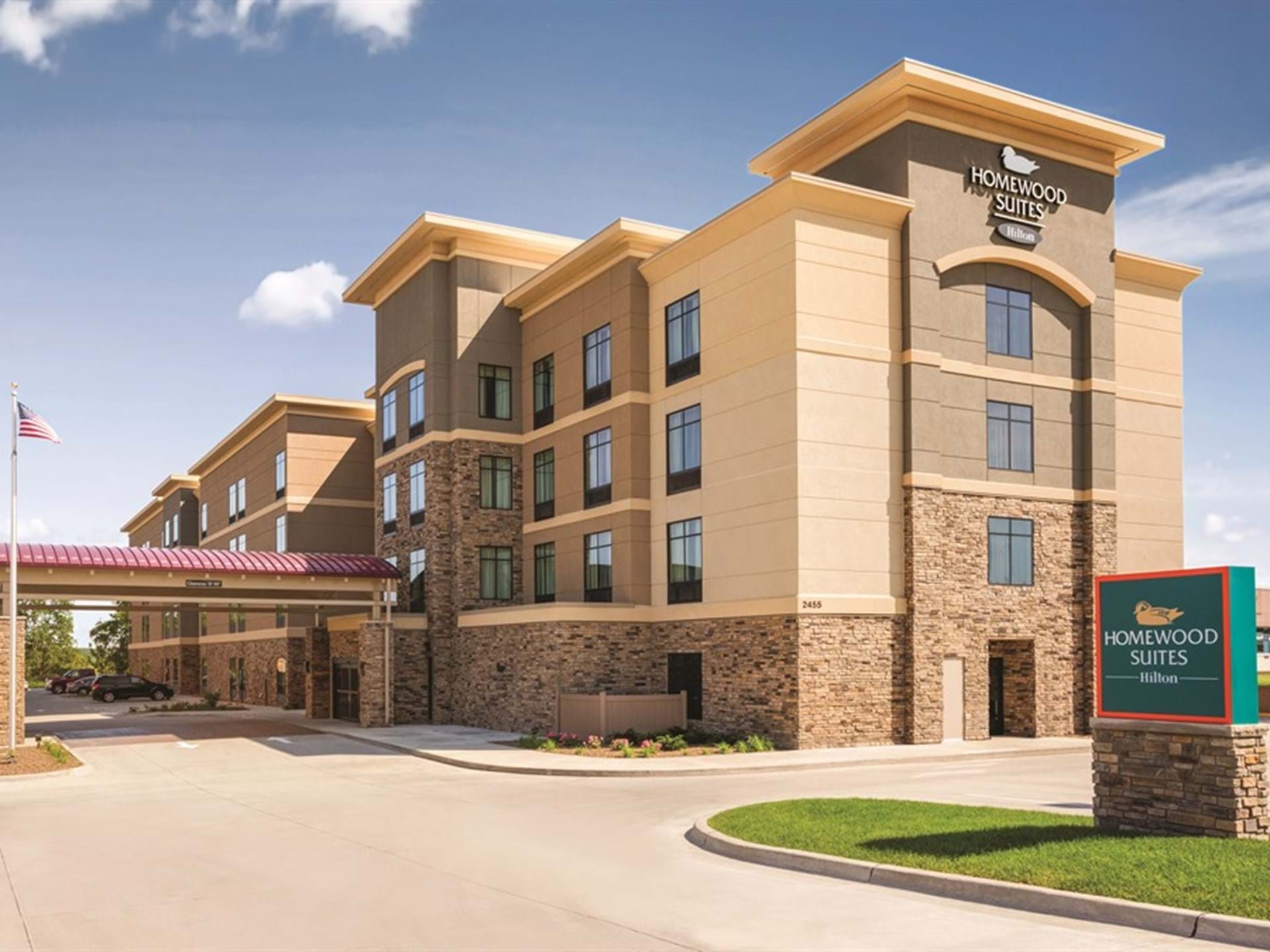 1. New extended stay Homewood Suites in Ankeny Iowa