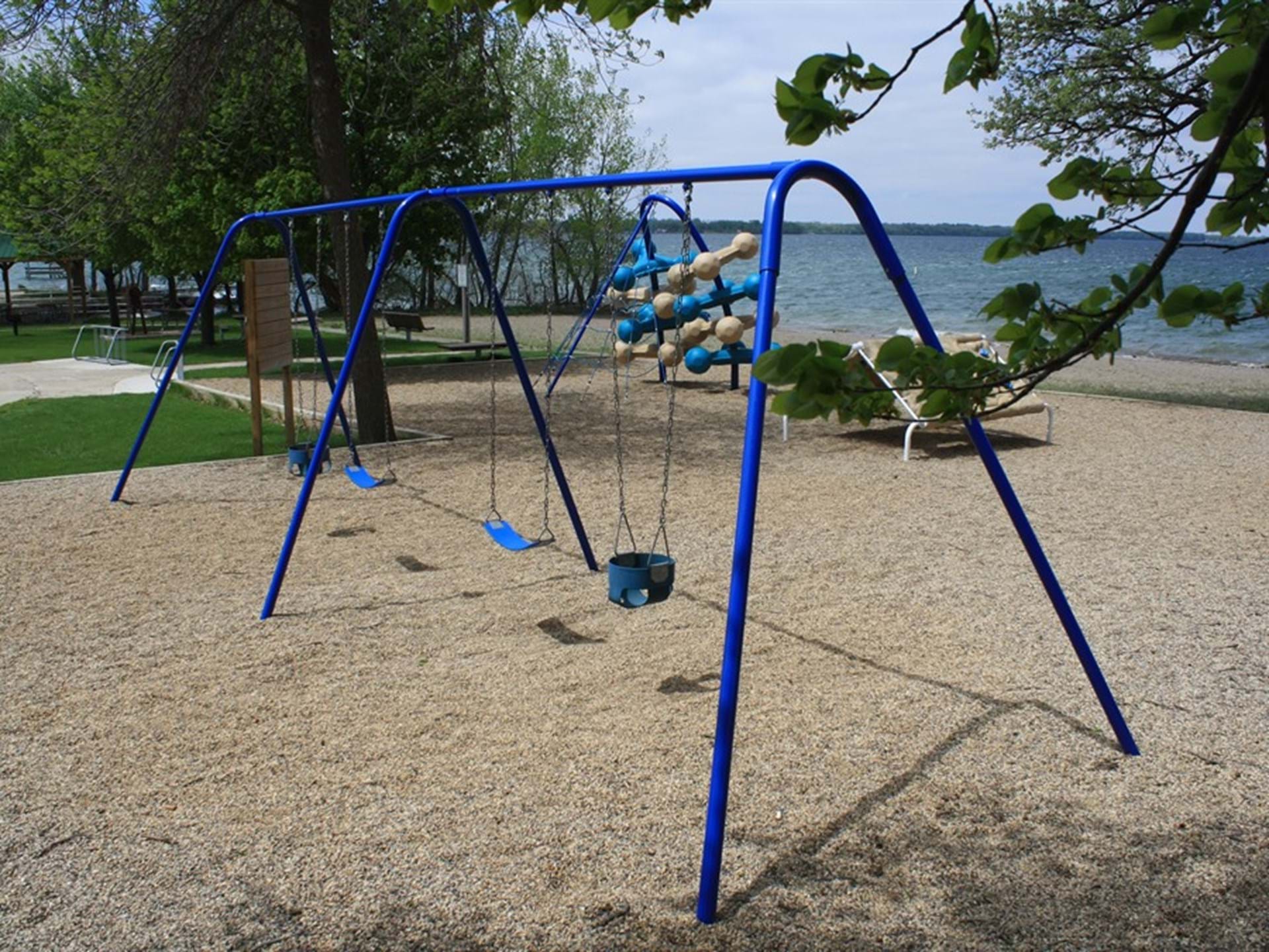 Lakeside playground