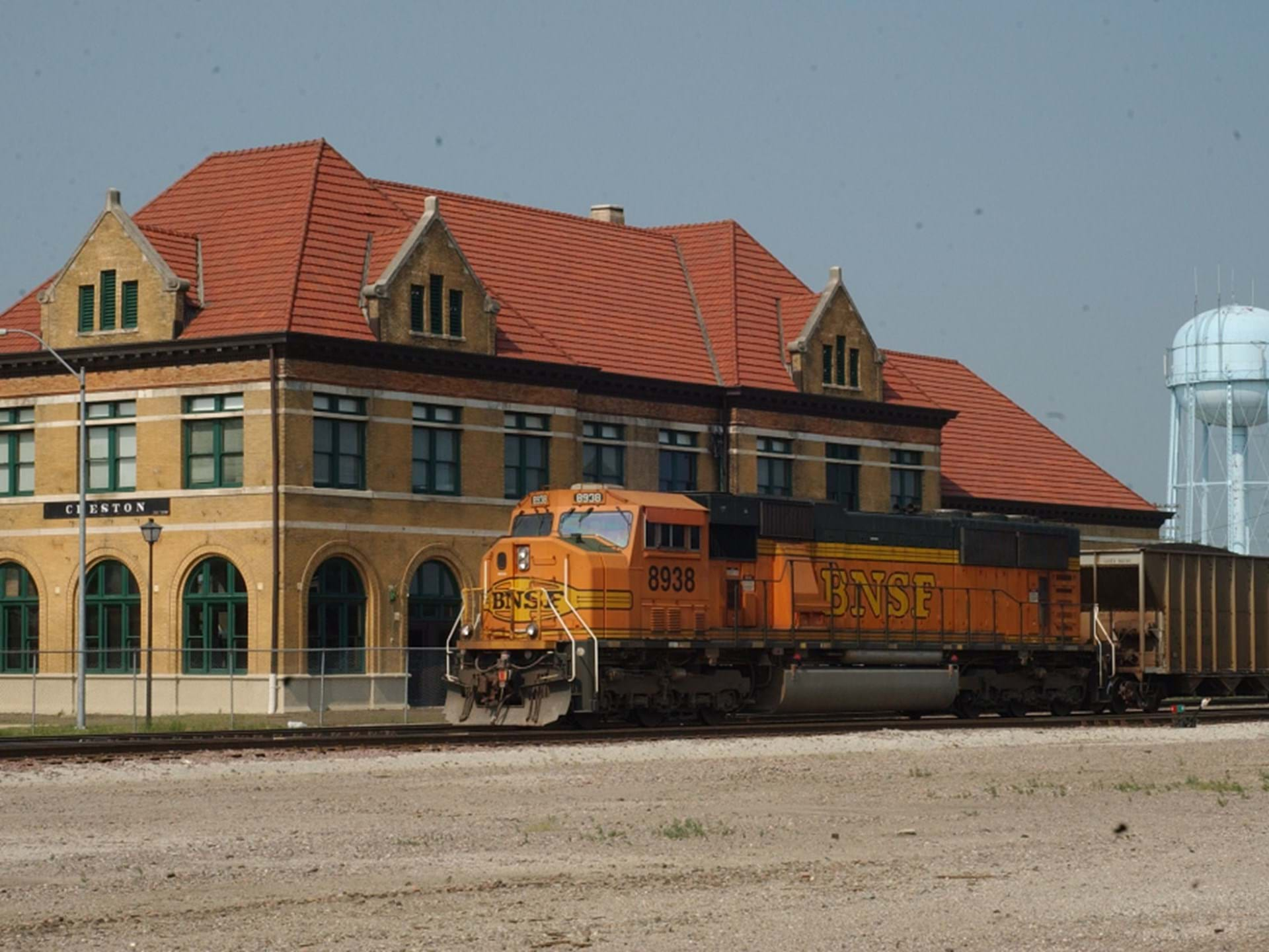 Restored Depot in Uptown Creston