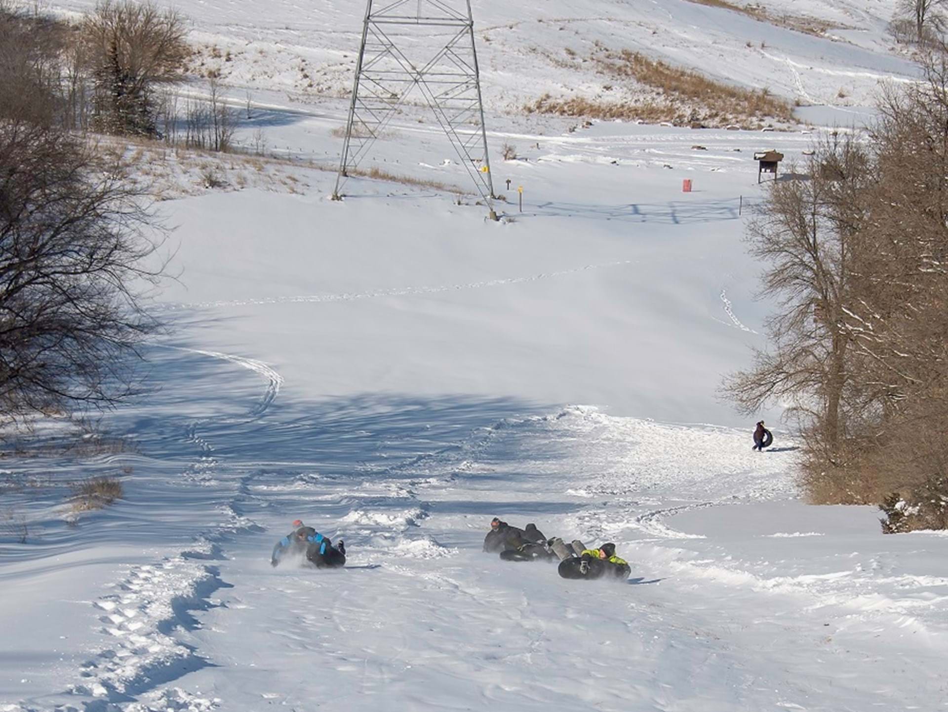 Hillview Park Tubing Hill Hinton, Iowa Travel Iowa