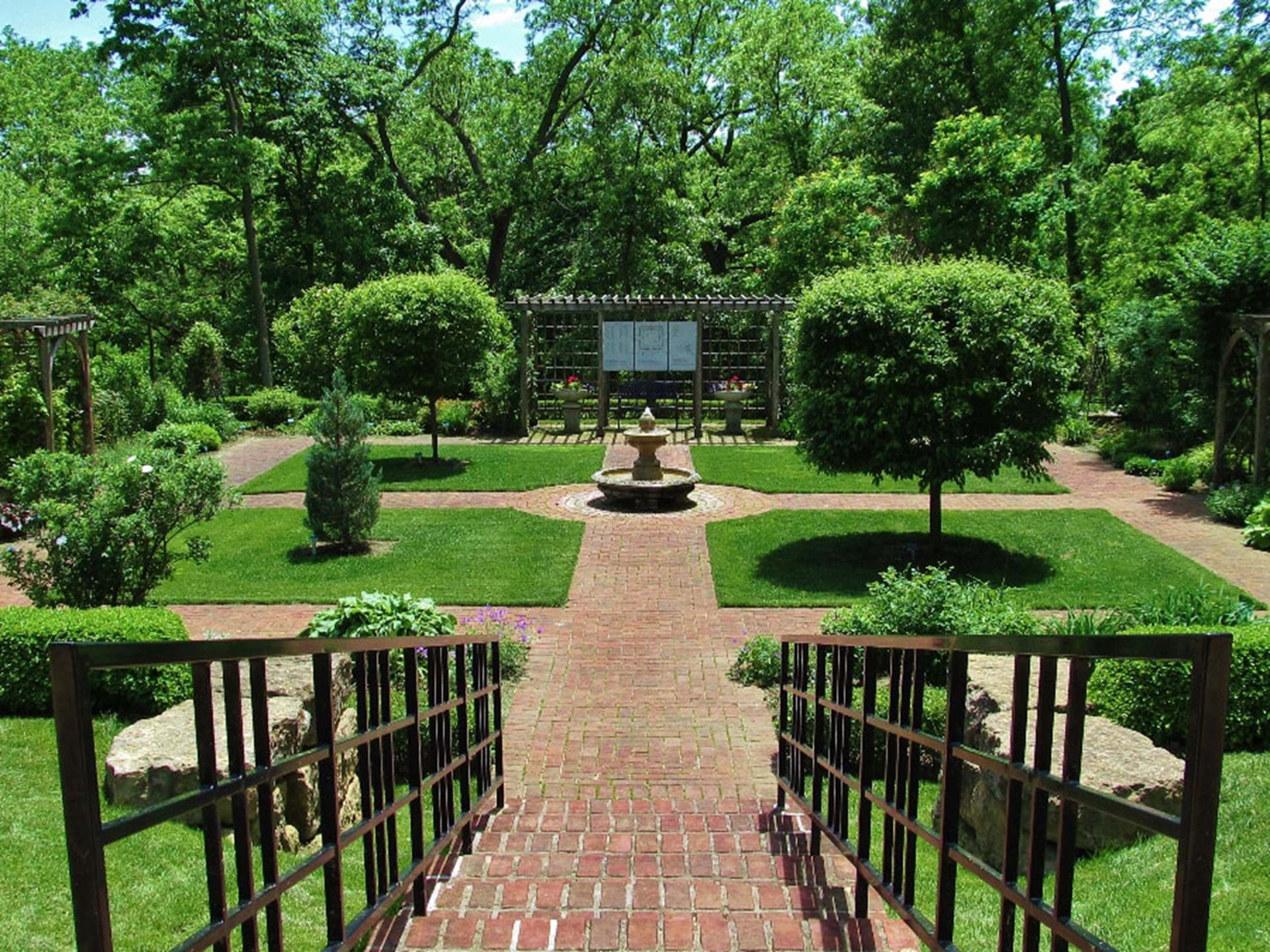 Formal English Garden