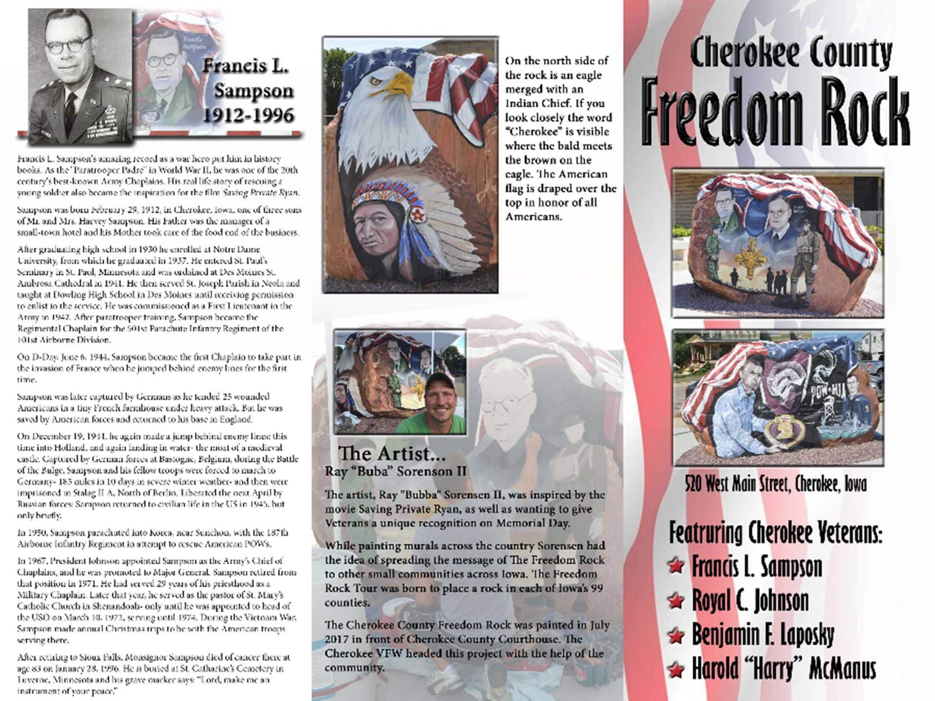 Freedom Rock Brochure
