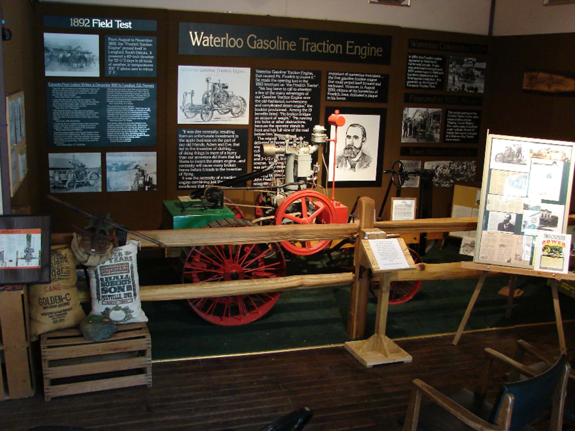 Froelich Tractor Display