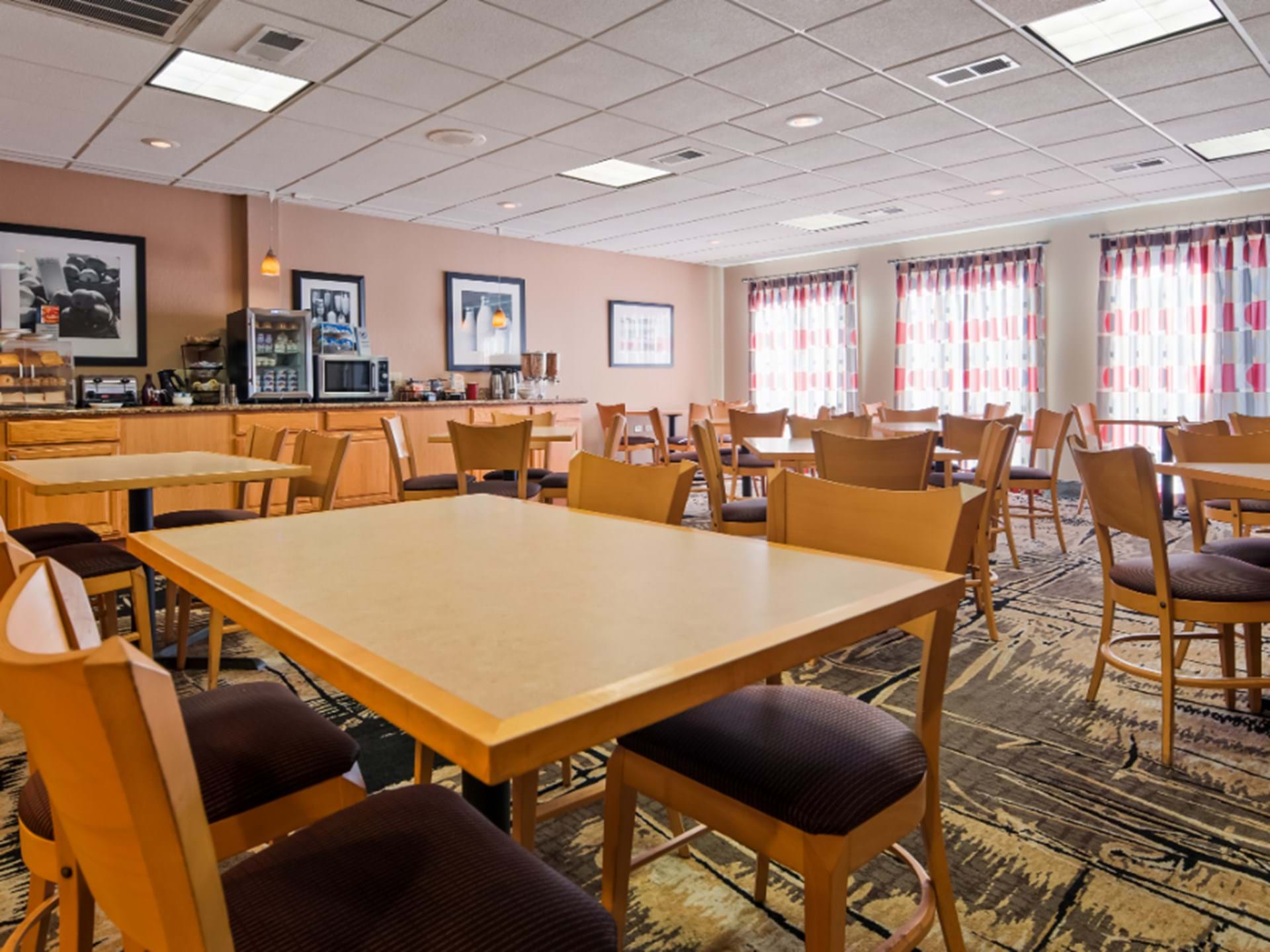 Complimentary breakfast daily