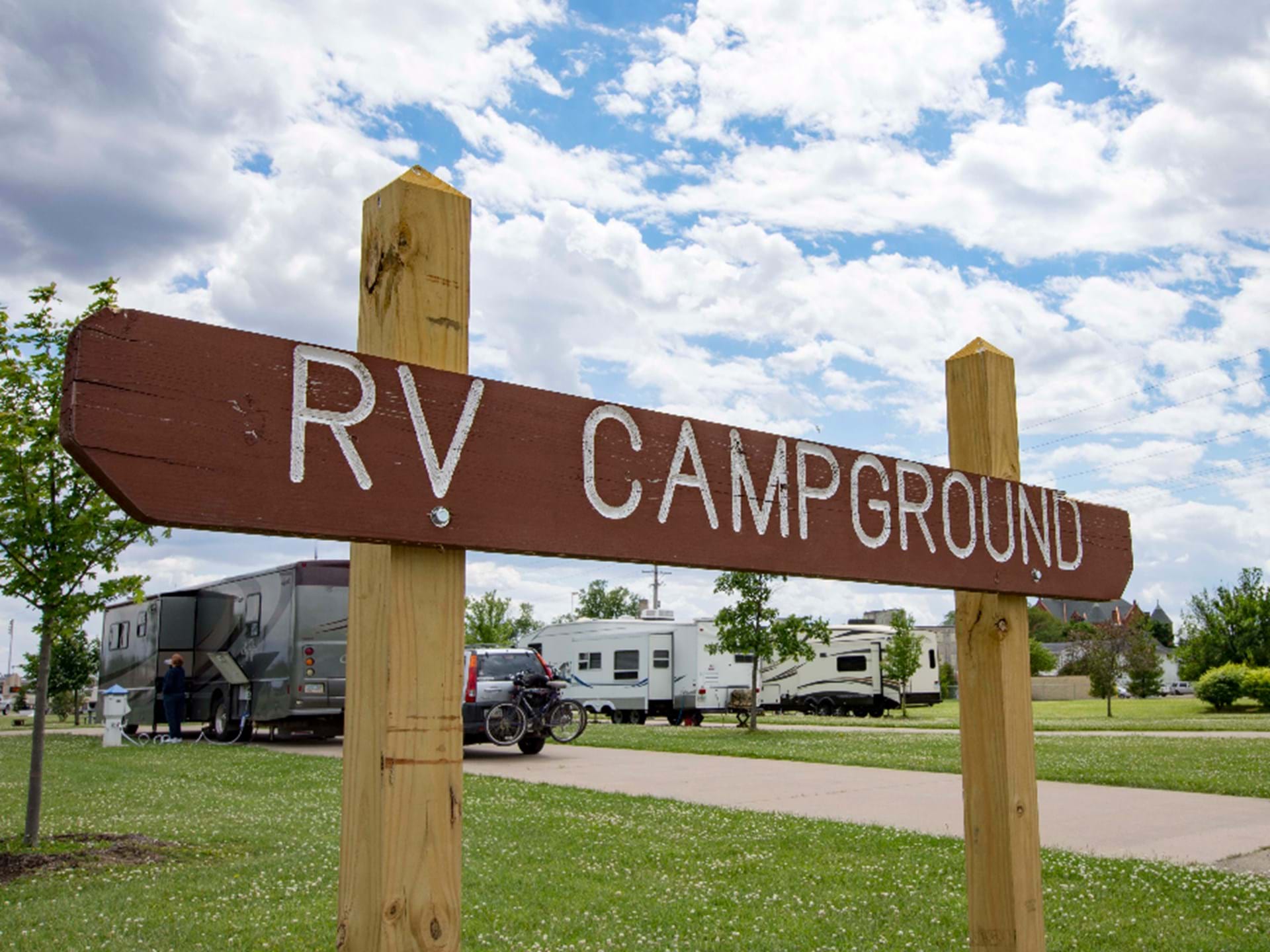 Riverview RV Campground, Clinton, Iowa
