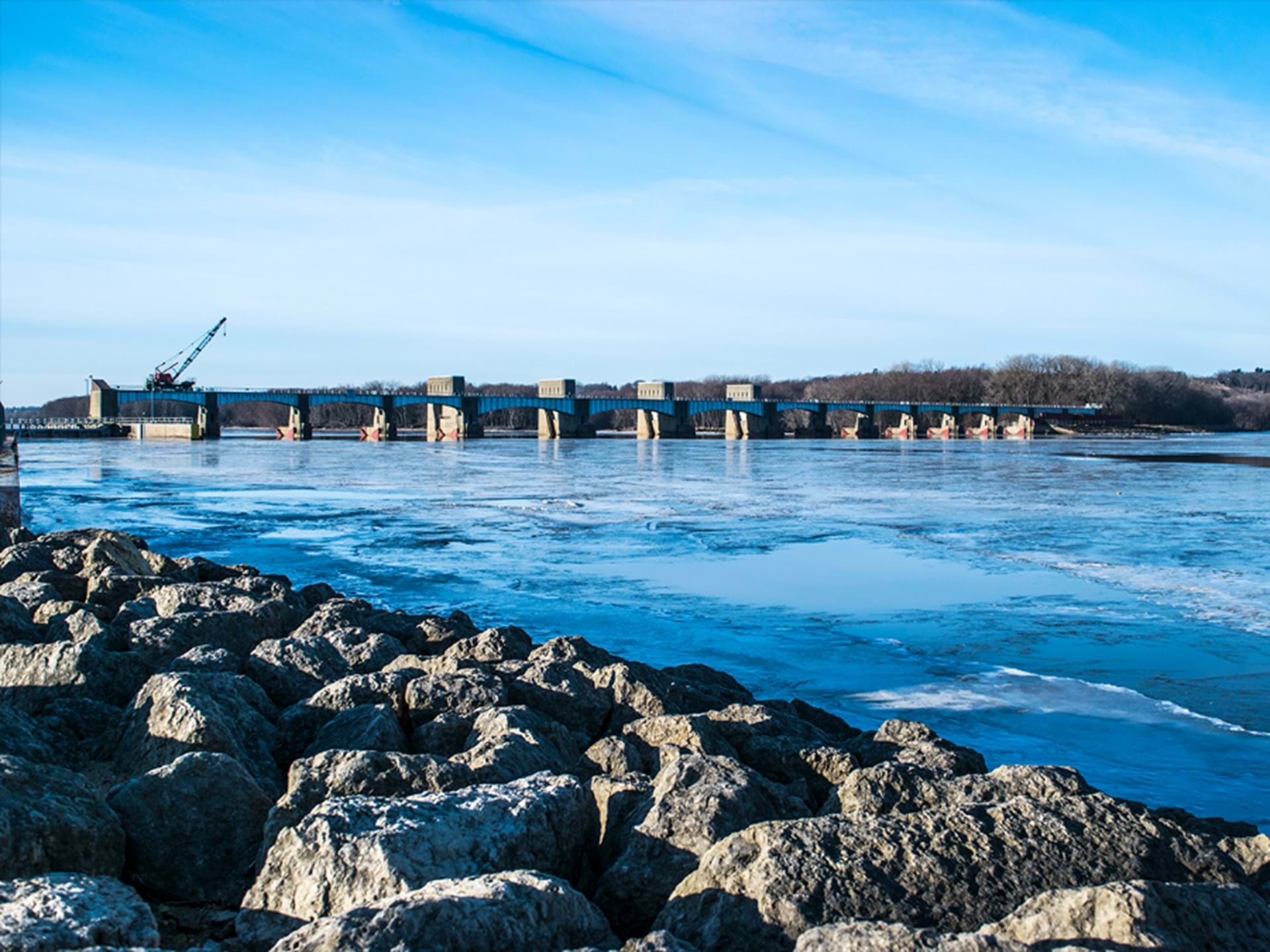 Lock & Dam 13 Clinton, Iowa Travel Iowa