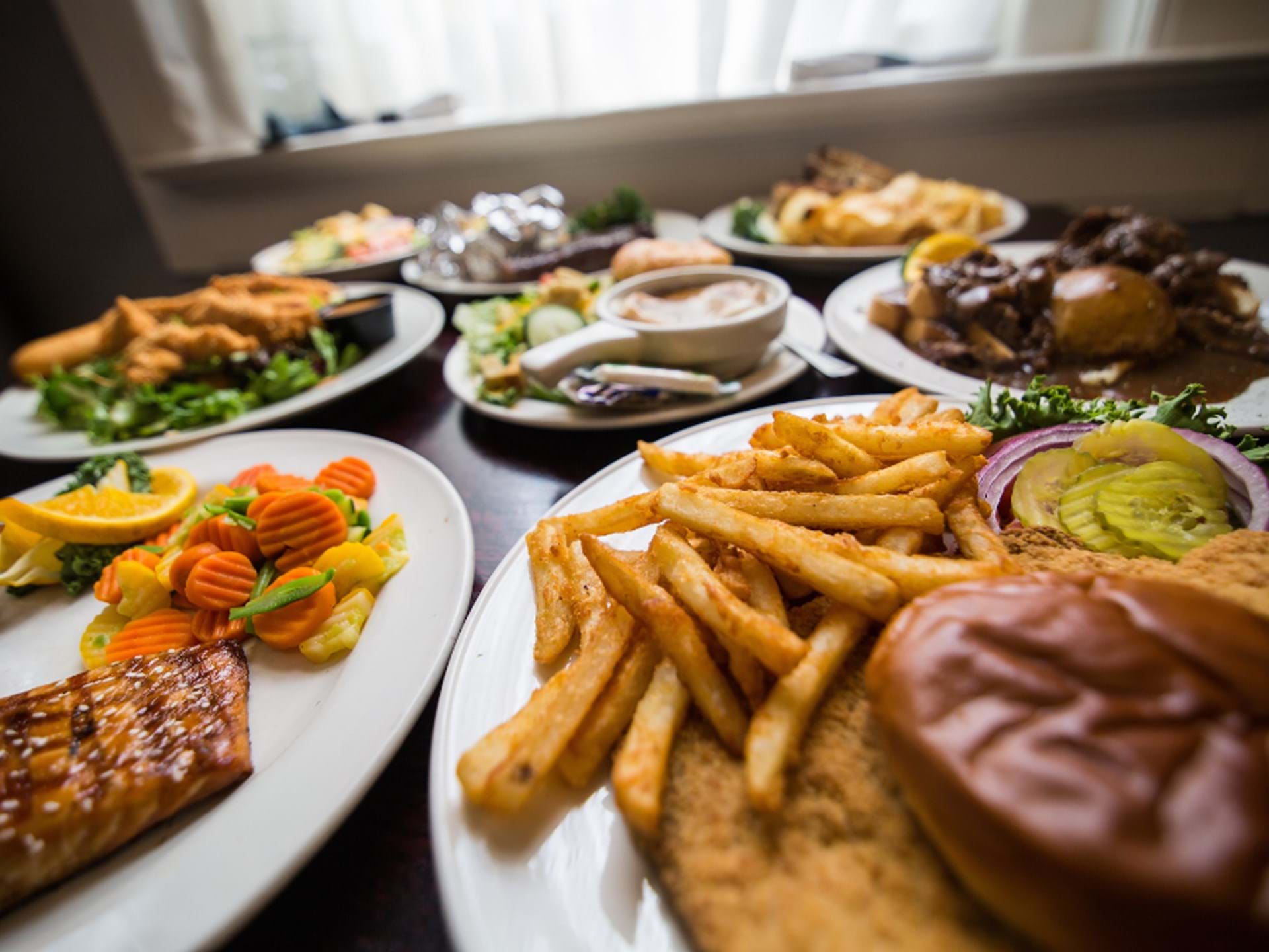 Tenderloins, hot beef, salads, and more!
