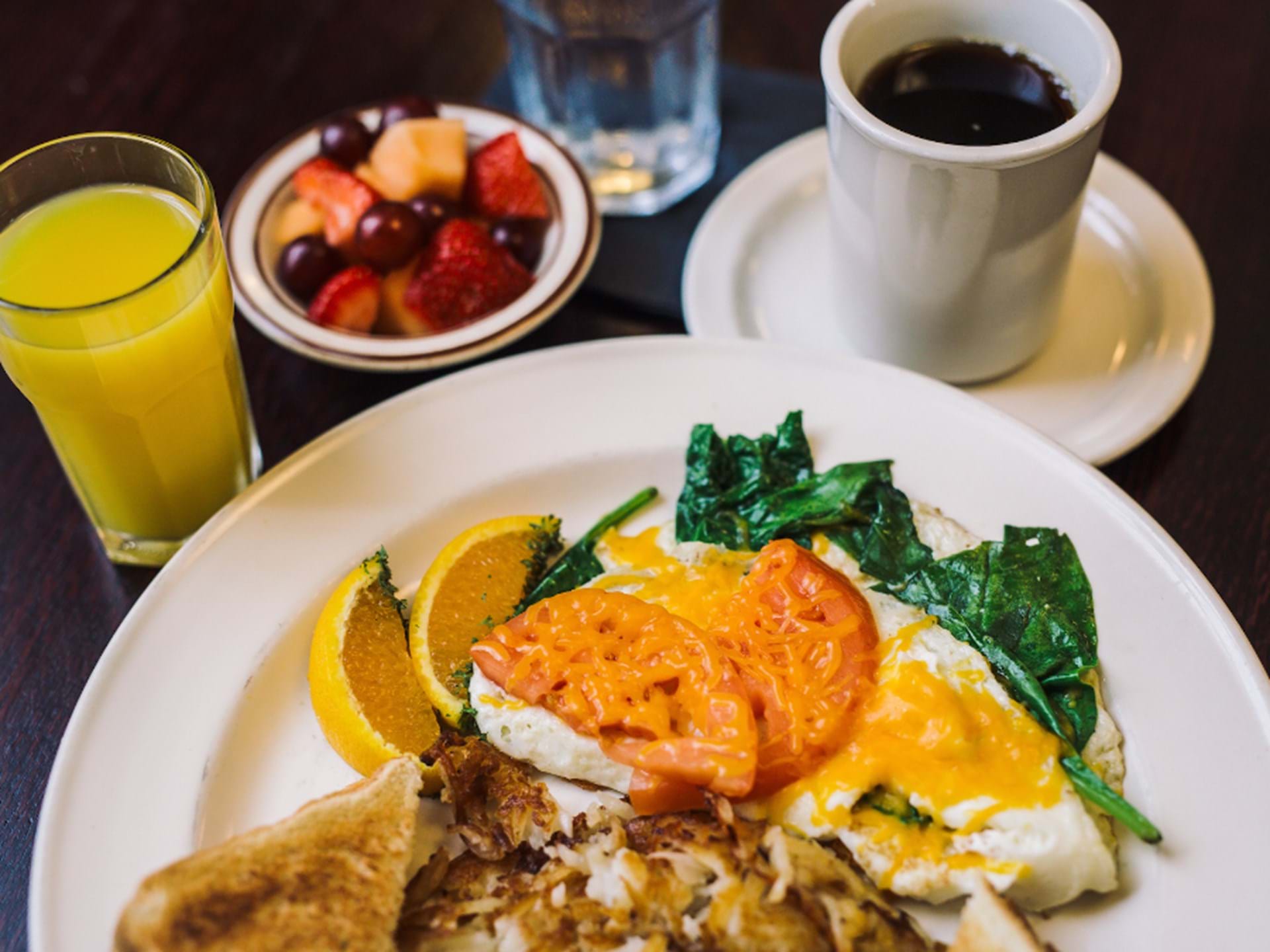 Our breakfasts are a great way to start your day.