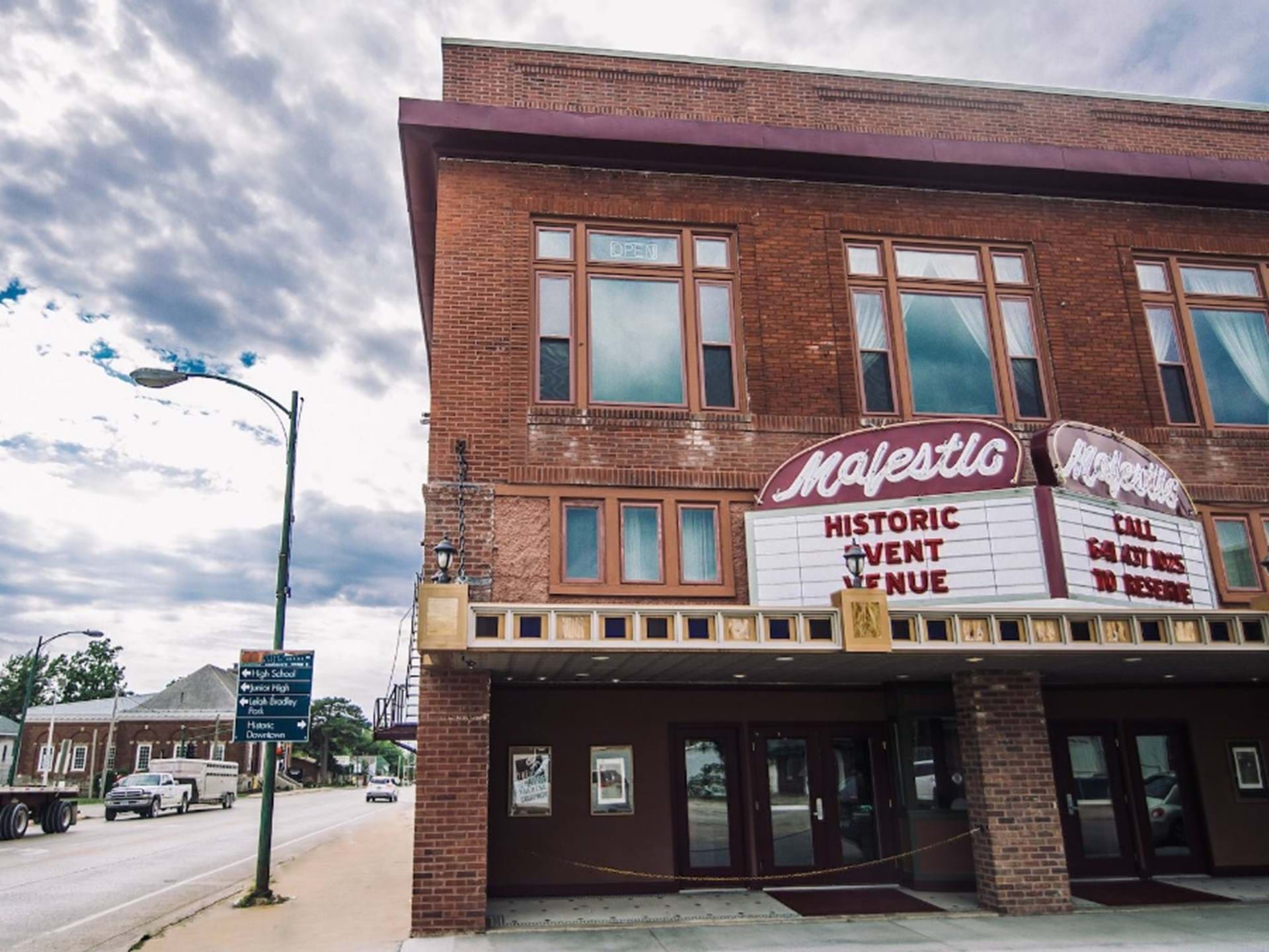 The Majestic Theater is a unique location for your next event.