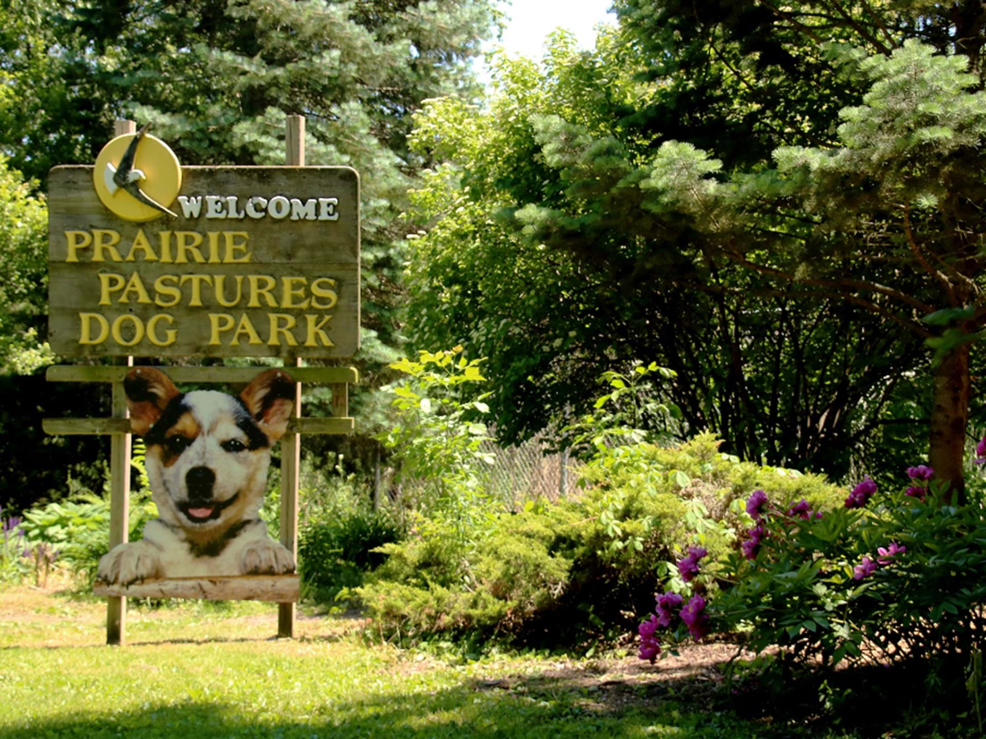 Prairie Pastures Dog Park Entrance -Clinton, Iowa