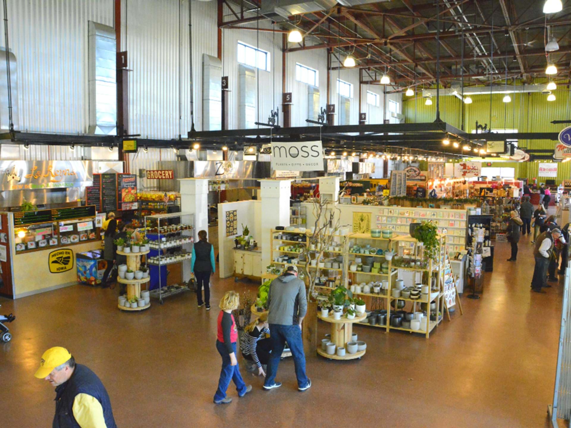 NewBo City Market is a business incubator to over 25 small businesses. 
