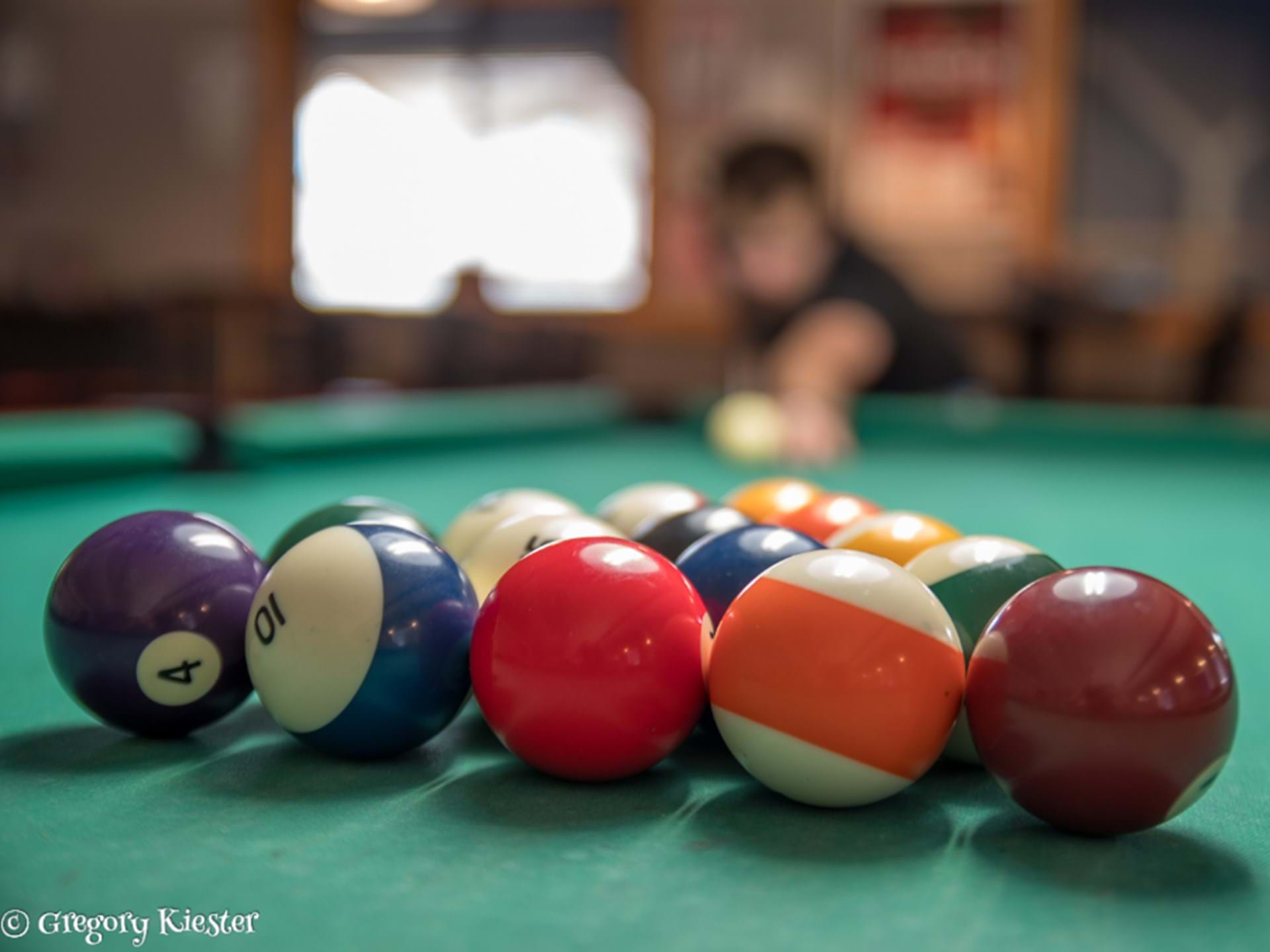 Pool Game by Gregory Kiester