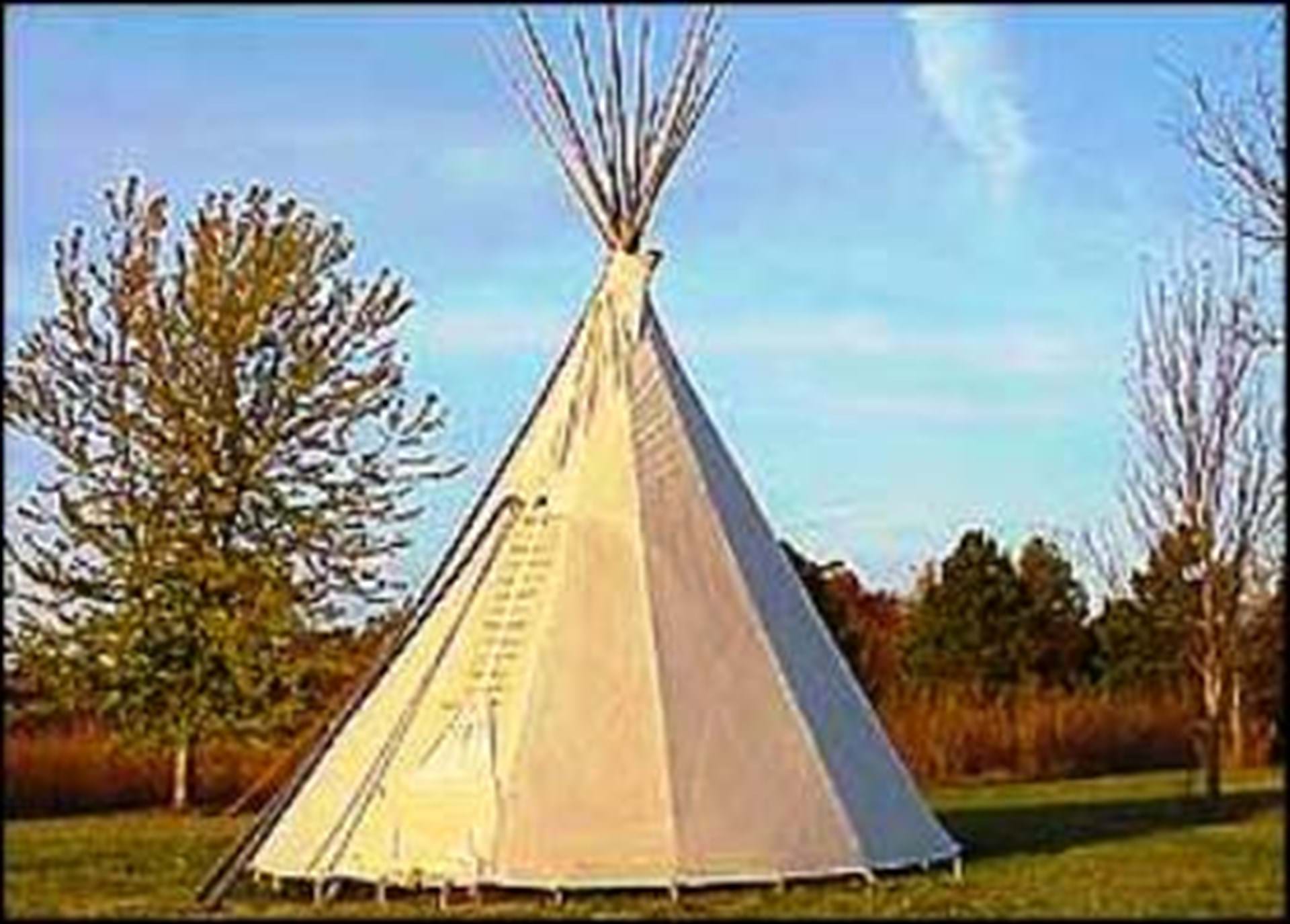 Kuehn Conservation Area summer teepee