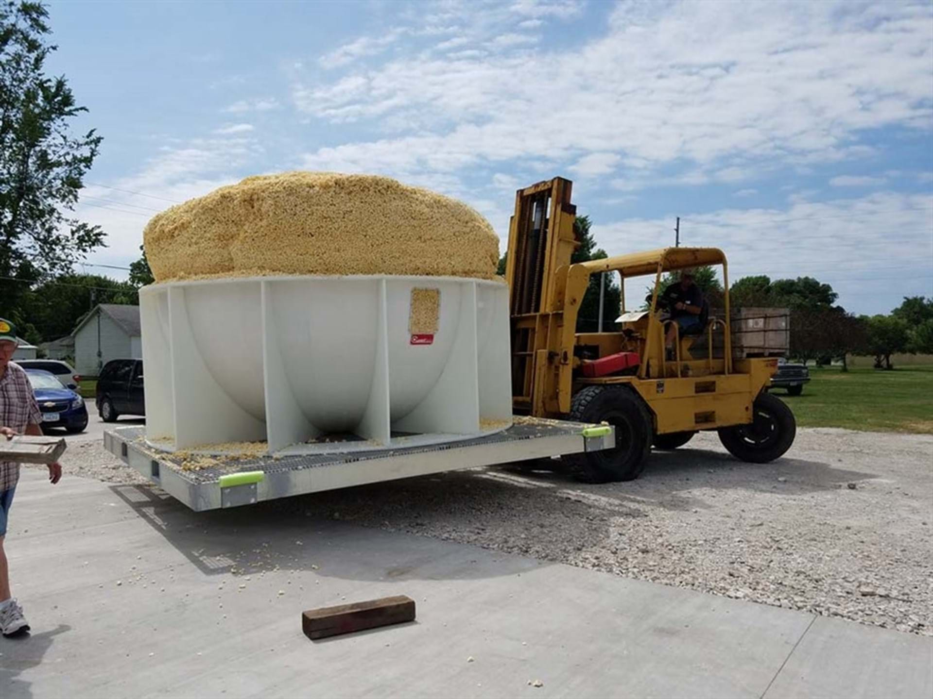 World's Largest Popcorn Ball