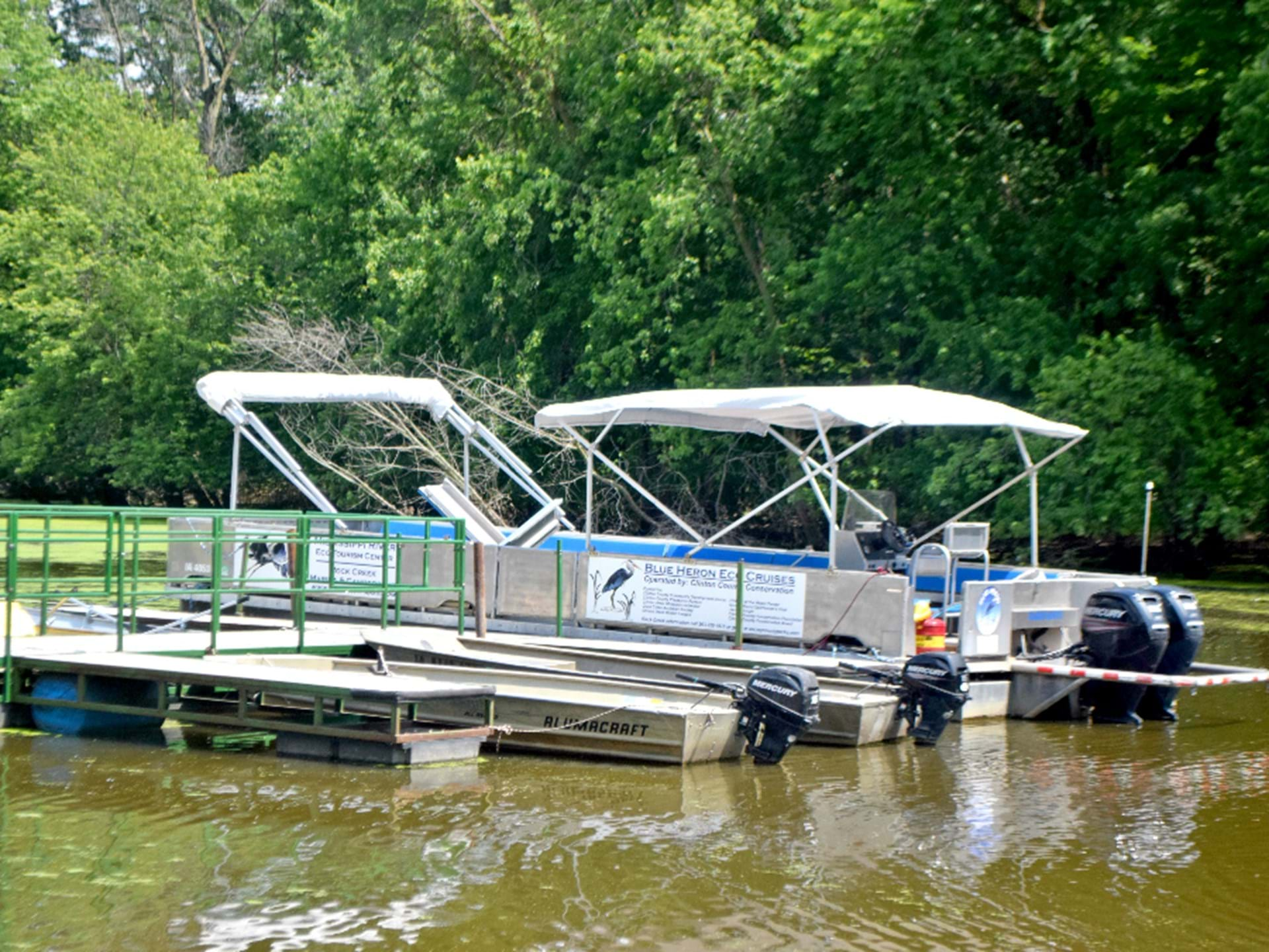 Blue Heron Eco Cruise. Photo by Clinton Camera Club