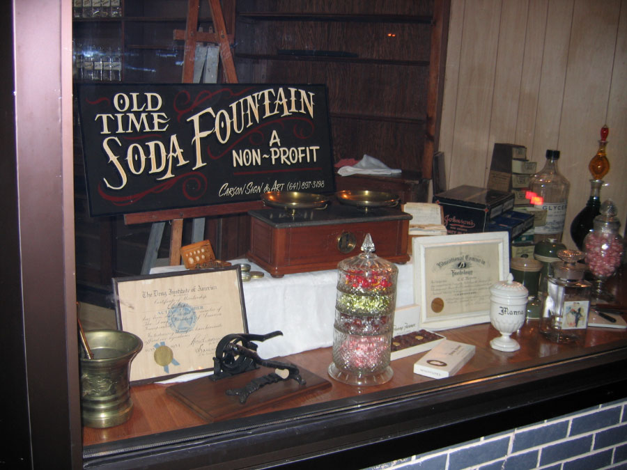 Old Time Soda Fountain Allerton, Iowa Restaurants Travel Iowa ThisIsIowa